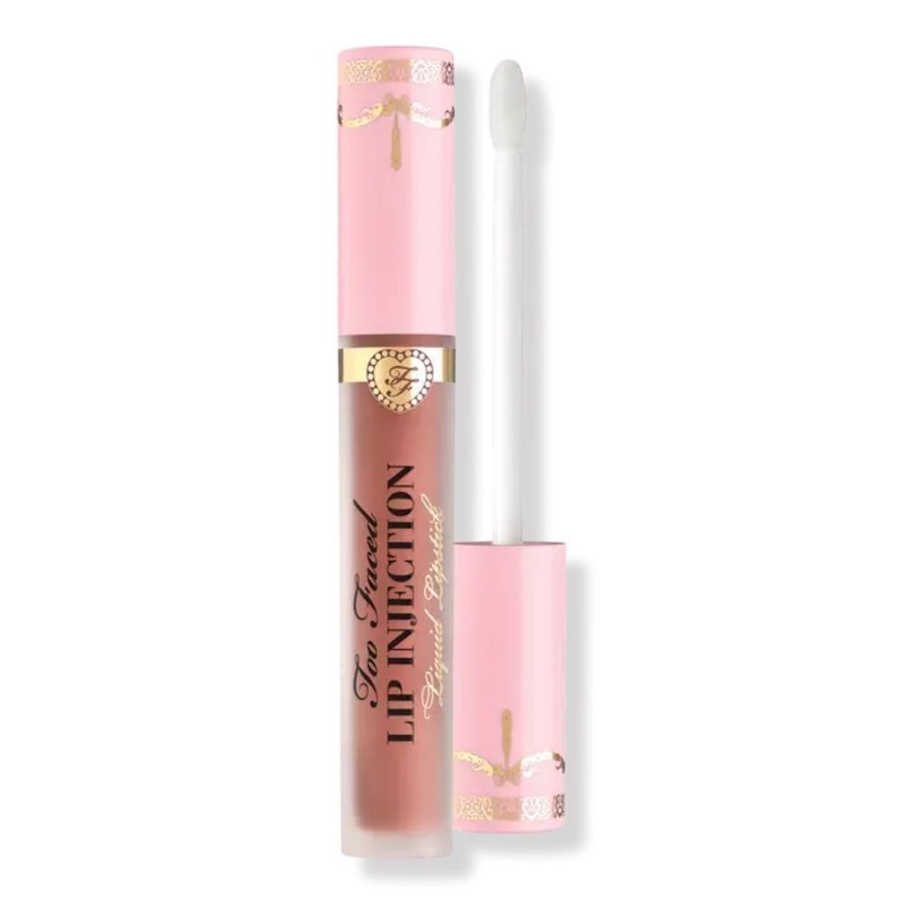 NWT Too Faced Give ‘Em Lip Lip Injection Power Plumping Cream Liquid Lipstick